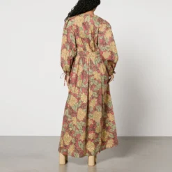 Stella Nova Floral-Print Cotton Maxi Dress -The Hut 15343109 1125149385453154