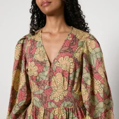 Stella Nova Floral-Print Cotton Maxi Dress -The Hut 15343109 1735149385513703