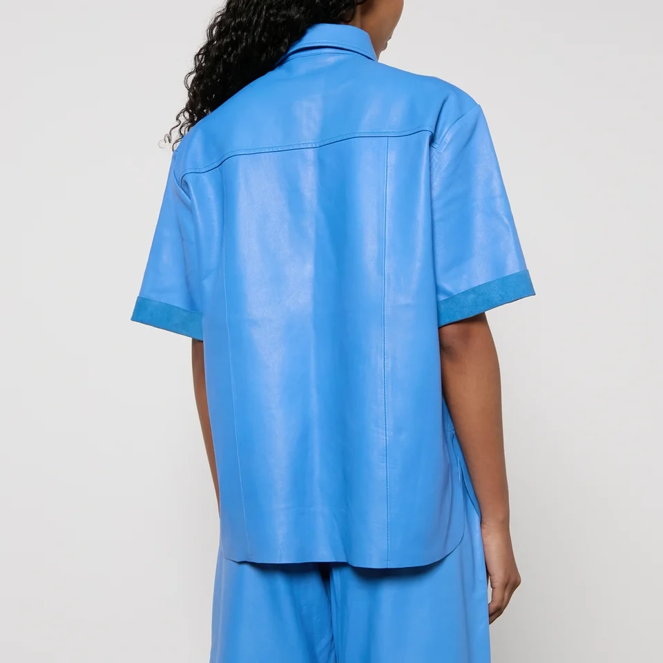 Stella Nova Panelled Leather Shirt 4 Stella Nova Panelled Leather Shirt - Image 2
