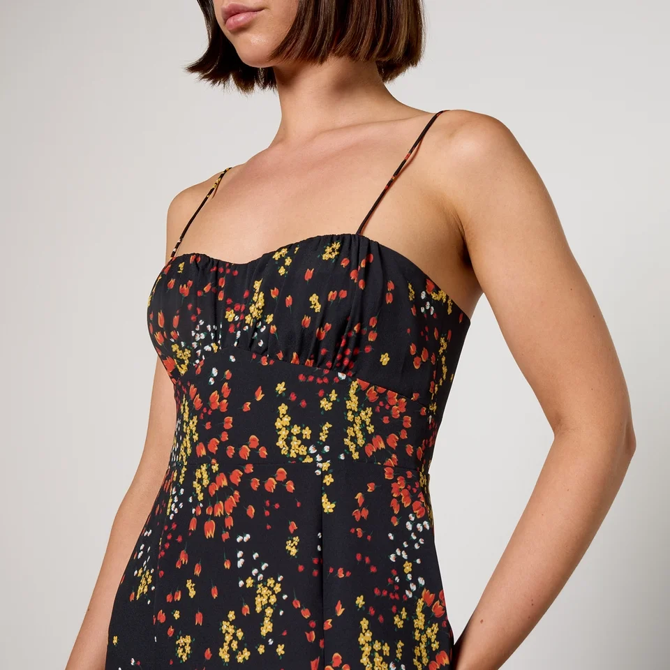 MAX & Co. MAX&Co. Gina Floral-Print Chiffon Dress 5 MAX & Co. MAX&Co. Gina Floral-Print Chiffon Dress - Image 3