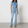 Good American Fit For Success Bootcut Denim Jumpsuit 2 Good American Fit For Success Bootcut Denim Jumpsuit -The Hut 15350068 2435149386043980