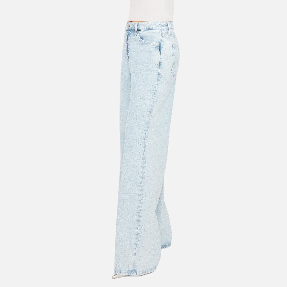 Good American Good Ease Sequinned Denim Jeans 5 Good American Good Ease Sequinned Denim Jeans - Image 3