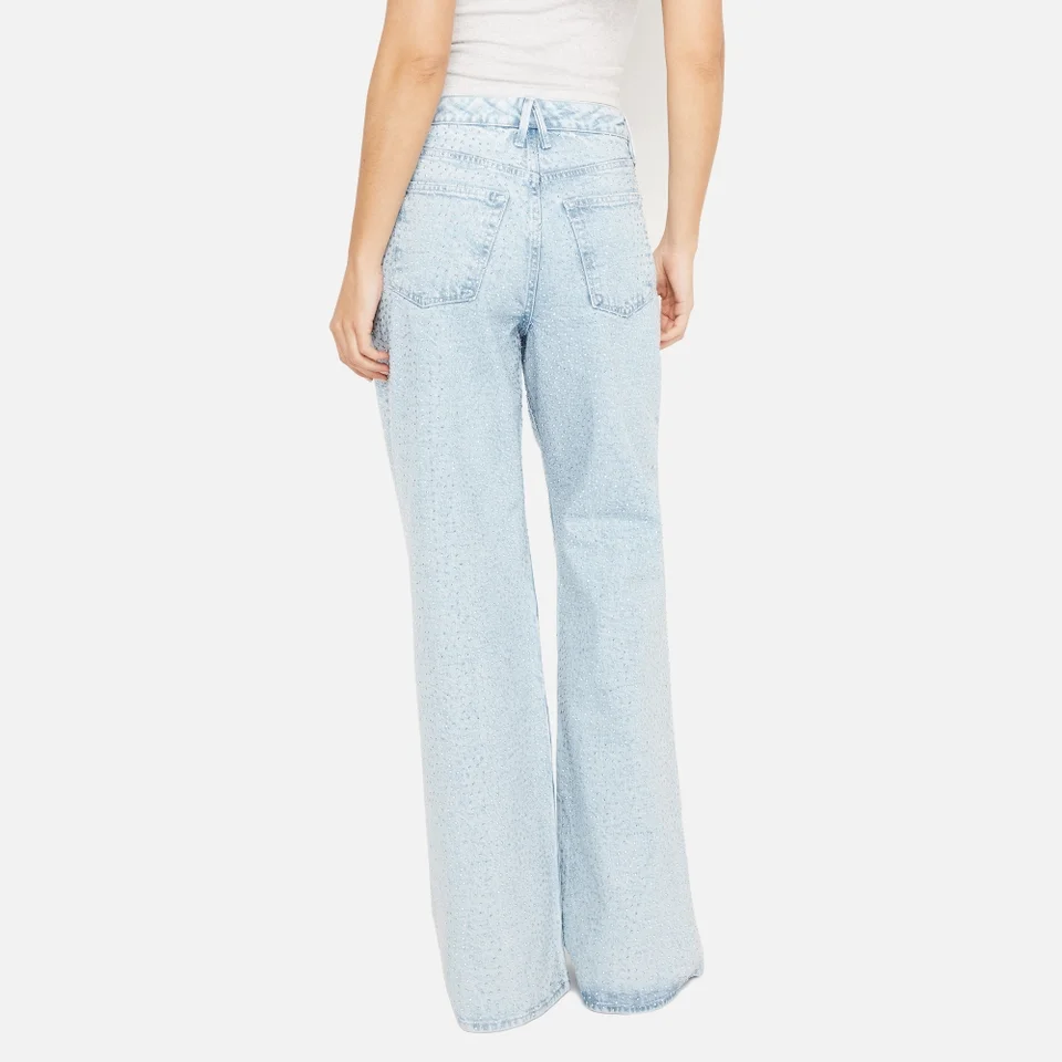 Good American Good Ease Sequinned Denim Jeans 4 Good American Good Ease Sequinned Denim Jeans - Image 2