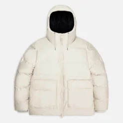 Rains Alta Coated Shell Puffer Cargo Jacket W3T3 -The Hut 15373433 8535156651176938