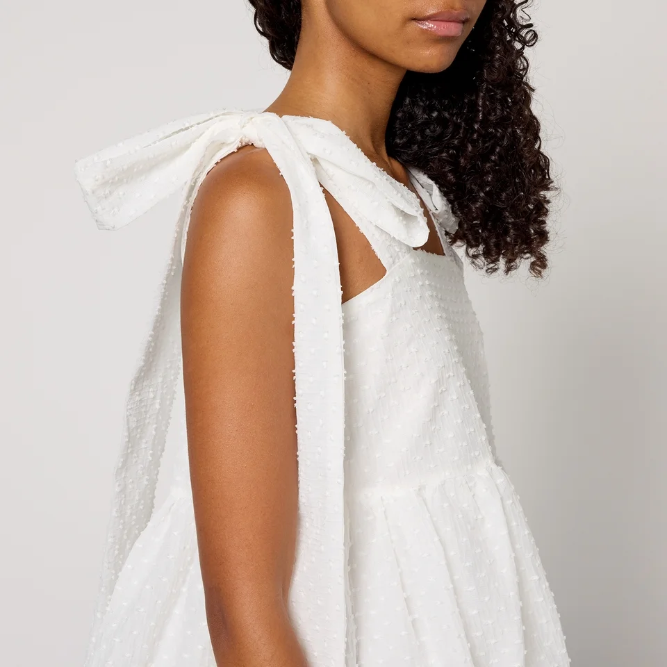 Sister Jane Horseback Cotton-Blend Mini Dress 6 Sister Jane Horseback Cotton-Blend Mini Dress - Image 4