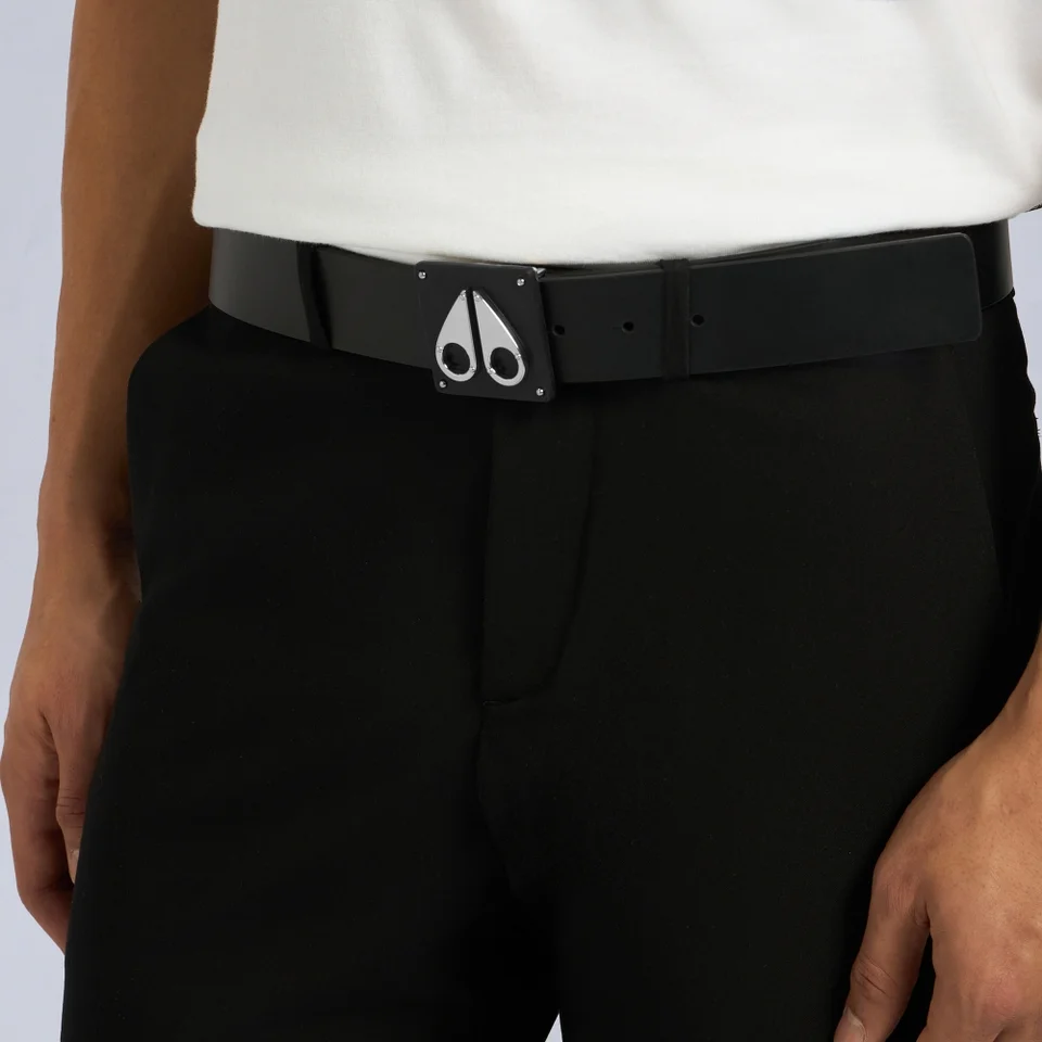 Moose Knuckles Icon Leather Belt 3 Moose Knuckles Icon Leather Belt