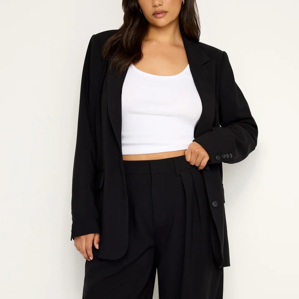 Good American Suiting Woven Oversized Blazer 3 Good American Suiting Woven Oversized Blazer