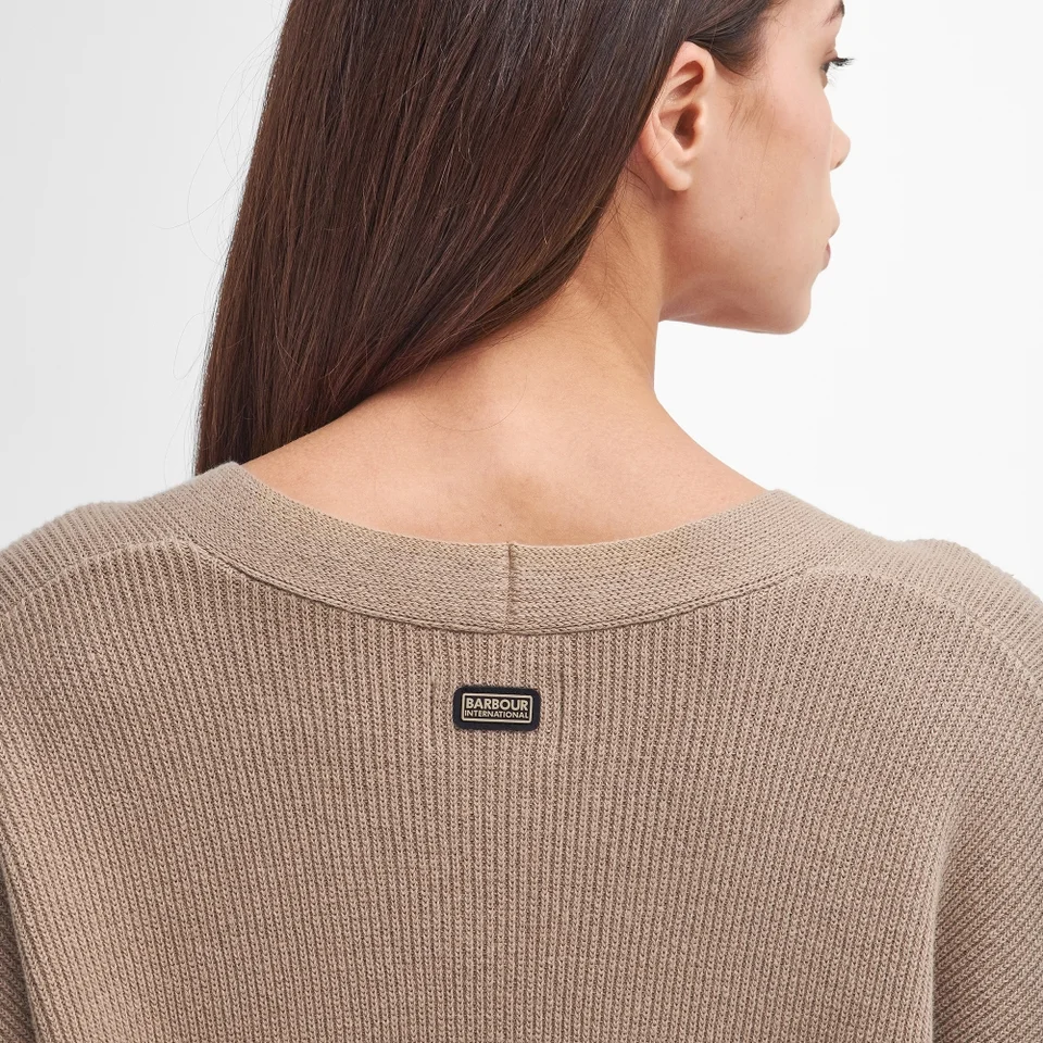 Barbour International Mondale Knitted Midi Dress 5 Barbour International Mondale Knitted Midi Dress - Image 3