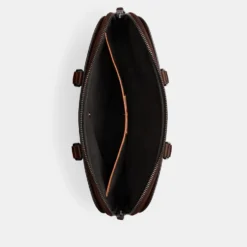 Coach Gotham Pebble-Grain Leather Slim Briefcase -The Hut 15600233 1785192723463486