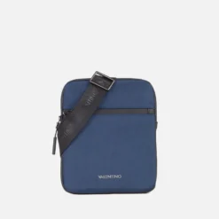 Valentino Tron Canvas And Faux Leather Crossbody Bag