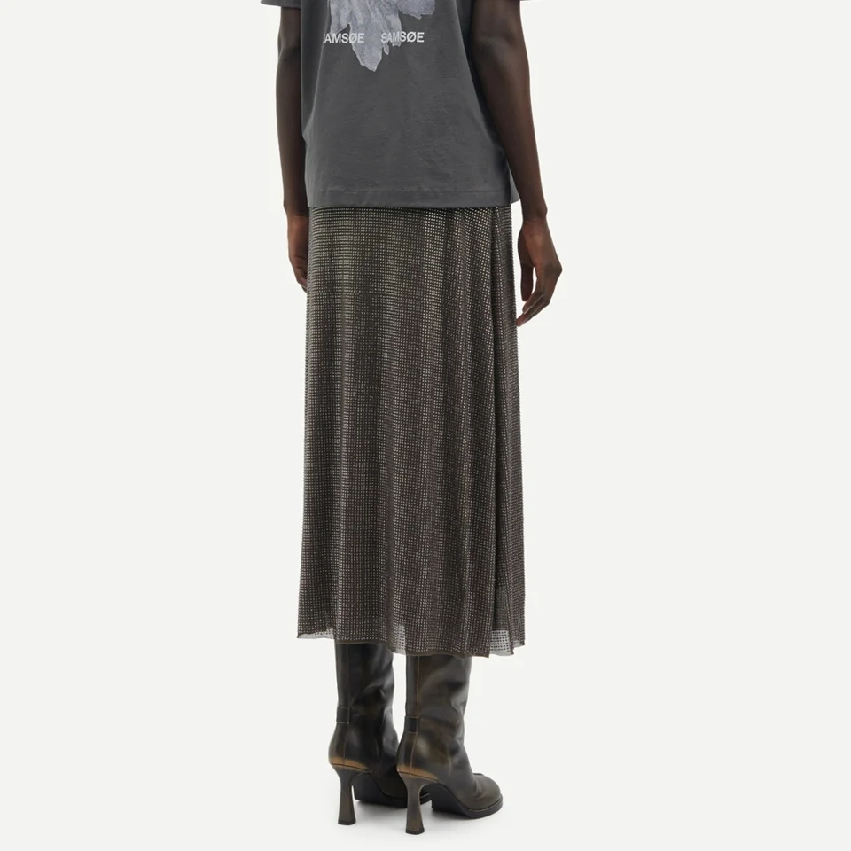 Samsøe Samsøe Sahannan Embellished Mesh Skirt 4 Samsøe Samsøe Sahannan Embellished Mesh Skirt - Image 2
