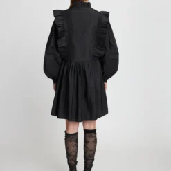 Stella Nova Slub Twill Frill Short Dress -The Hut 15639877 1475200178752071