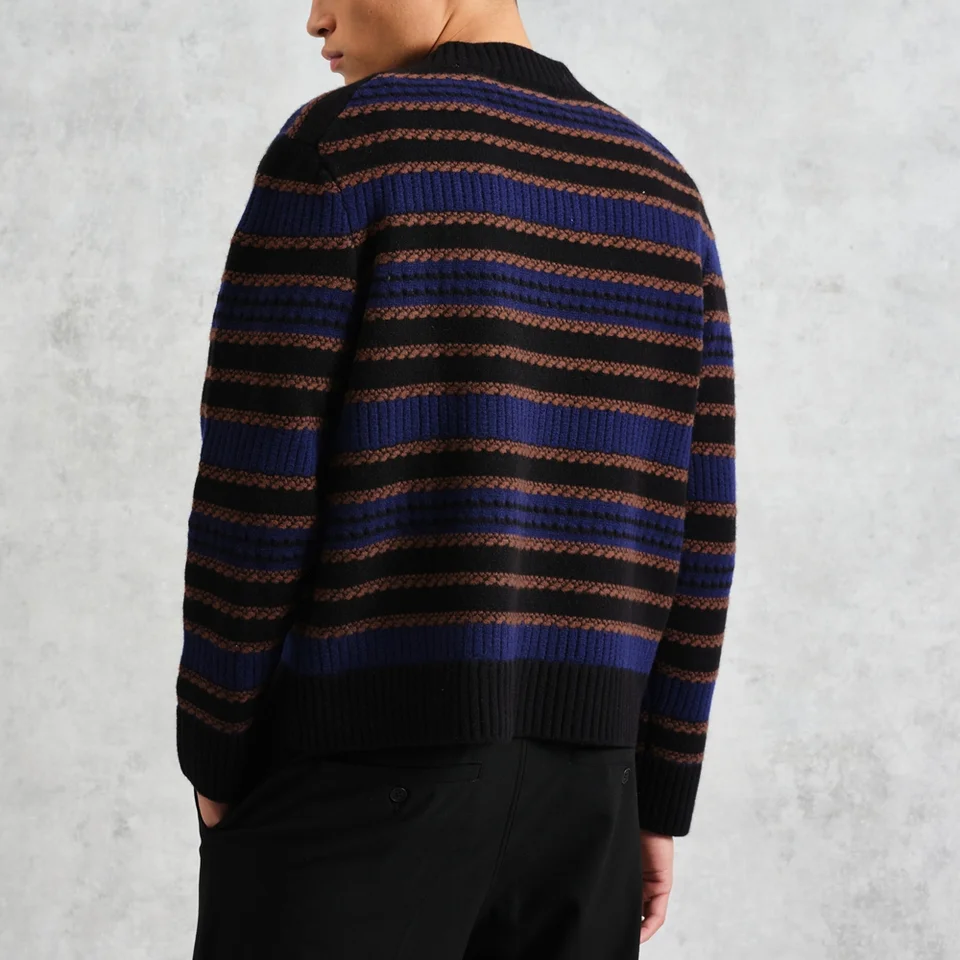 Wax London Scafell Pointelle-Knit Wool Jumper 4 Wax London Scafell Pointelle-Knit Wool Jumper - Image 2