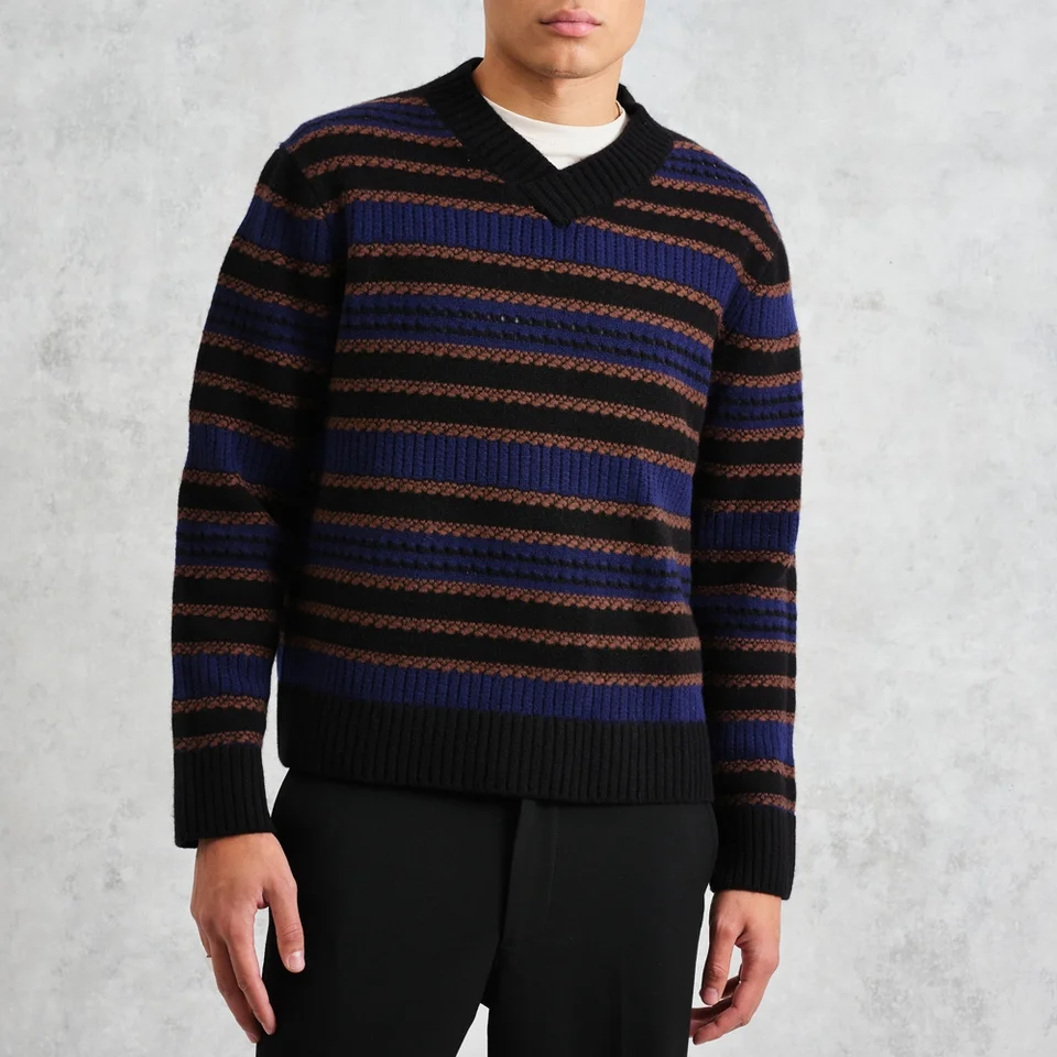 Wax London Scafell Pointelle-Knit Wool Jumper 3 Wax London Scafell Pointelle-Knit Wool Jumper