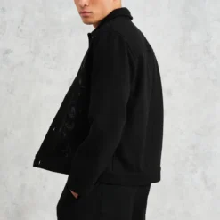 Wax London Elm Floral Wool-Blend Twill Jacket -The Hut 15861311 2105220443780538